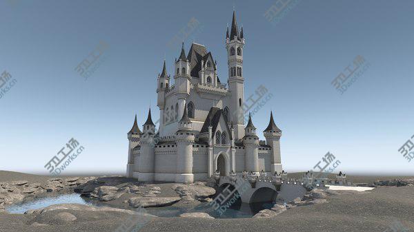images/goods_img/20210312/Medieval Castle 3D/2.jpg
